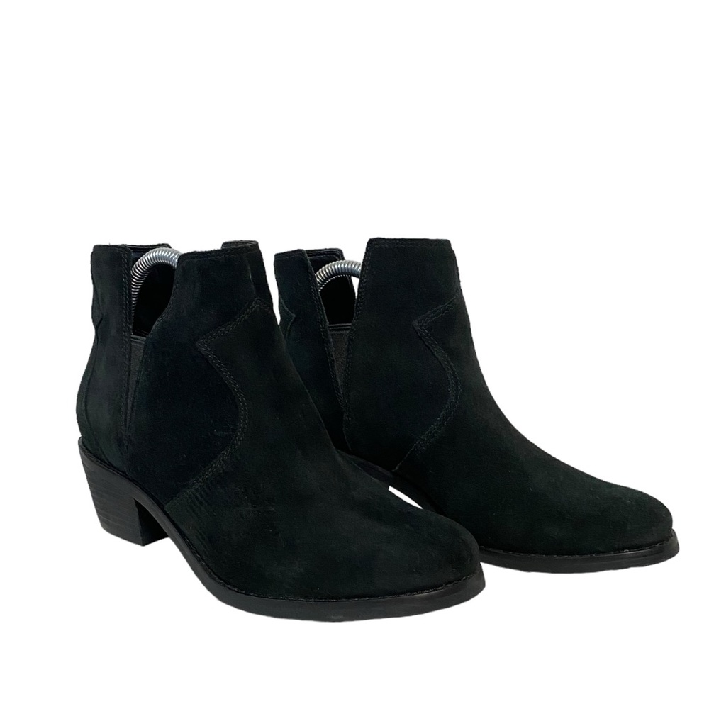 Cole Haan Alayana Suede Cut Out Slouch Winter Casual Chic Ankle‎ Booties